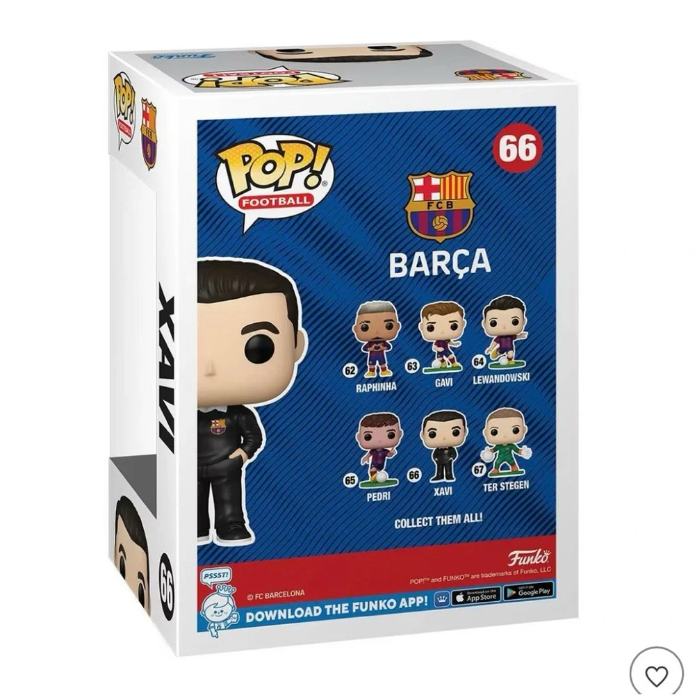 Funko POP! Football Barcelona Xavi Vinyl Figure